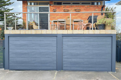 Small traditional attached two-car garage in Newcastle - Maitland.