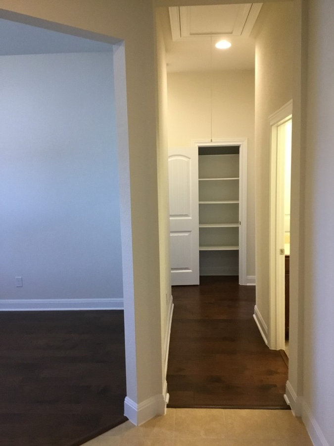 5" wood installation