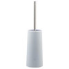 Home, Toilet Brushes With Tall Bowl Holder, Light Blue