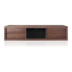 Samara Tv Stand Walnut - Side Tables And End Tables