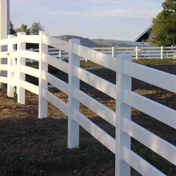 Vinyl Ranch Rail