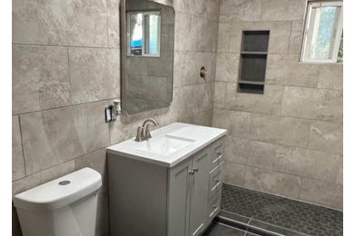 Inspiration for a bathroom remodel in Seattle
