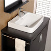 Design Element Washington Espresso Modern Single Vessel Sink Vanity Set, 36"