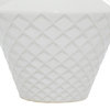 Modern White Porcelain Ceramic Vase Set 74695