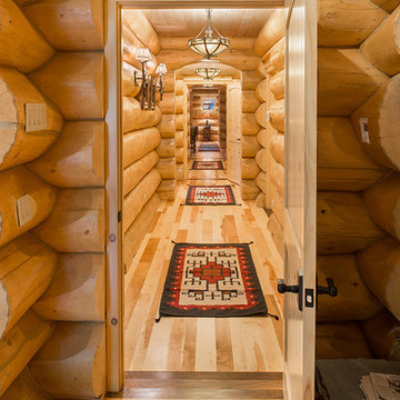 Big Moose, New York Log Home