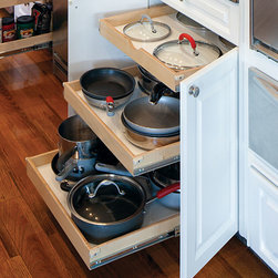 Triple Access and Storage - Kitchen Drawer Organizers