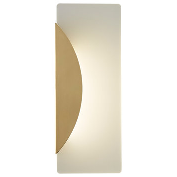 Modern LED Wall Lamp Ultra Thin for Living Room, Bedroom, B, Warm Light