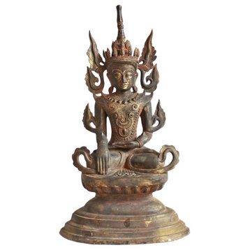 Consigned Tibetan Bronze Buddha Statue