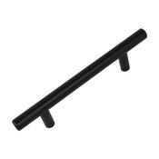 3-3/4" Center Solid Steel 6" Bar Pull, Set of 3, Oil Rubbed Bronze