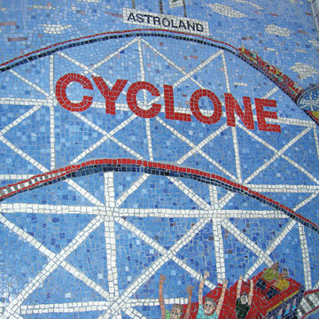 Coney Island Bathroom Mosaics