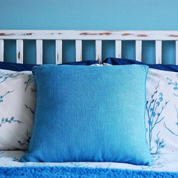 Sea View - Beach Blue Bedroom