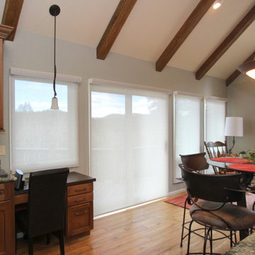 Roller shades-screen, light filtering, room darkening