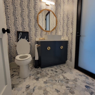 Blue Bathroom