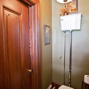 Greek Revival- guest bath
