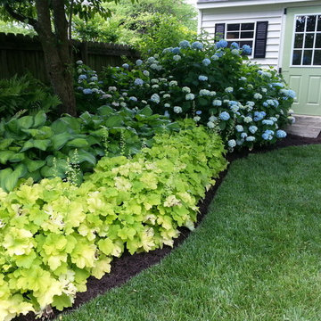 mulch and edging
