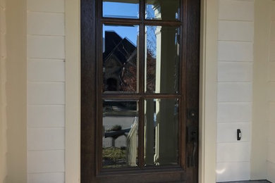 Front Door Re-stain