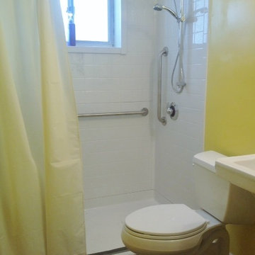 Bestbath walk in shower roll-in shower handicap showers ada shower barrier free