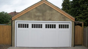 SPECIAL TIMBER GARAGE DOOR FITTED IN KINGSTON UPON THAMES