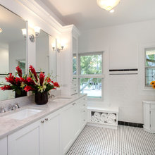 Powder room tile
