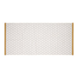 John Lewis Croft Collection Welsh Blanket Towels in Honey - Bath Towels