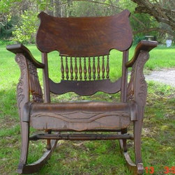 Victorian Oak Rocker - Products