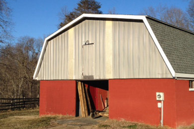 Barn Siding and Window Replacement