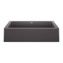 Blanco Vintera 29-13/16" Farmhouse Single Basin Granite Composite Kitchen Sink - Kitchen Sinks