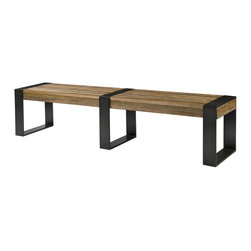Warren Industrial Bench - Dining Benches