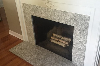 Trendy home design photo in Boston