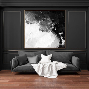 Original Handmade Modern Abstract Custom Art for Modern Contemporary Interiors