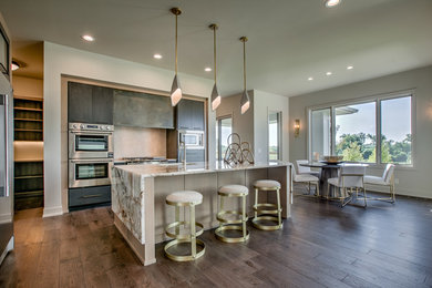 Example of a kitchen design in Omaha