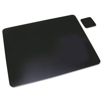 Artistic Leather Desk Pad, 20 X 36, Black
