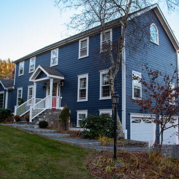 James Hardie Deep Ocean Siding in Monroe, CT
