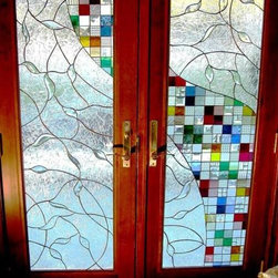Flowing Blocks with Color - Front Doors