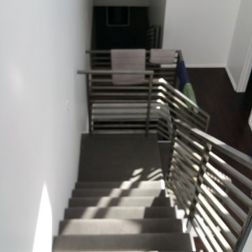 Marvista Loft Berber Carpet Stairs.