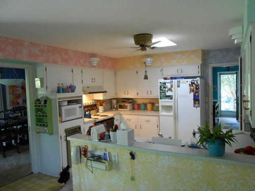 Before And After Of 1963 Kitchen