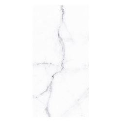 Walls and Floors - Matte Carrara Marble Effect 600x300 mm Tiles, 1 m2 - Wall And Floor Tile