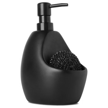 Umbra 330750 Joey 4"W Ceramic Soap Dispenser - Black