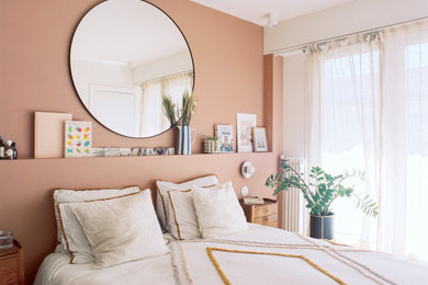 Aménagement d'une chambre contemporaine.
