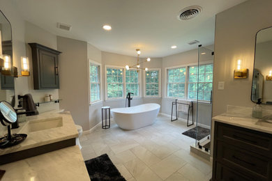 Example of a bathroom design in Baltimore