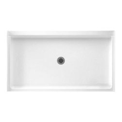 Swanstone - Swanstone Plumbing Supplies. 34 in. x 60 in. Solid Surface Single Threshold Show - Showerheads And Body Sprays