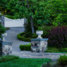 front entrance/driveway
