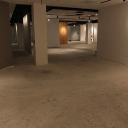 Commercial new construction - Pacific Design Center (West Hollywood) - Hardwood Flooring