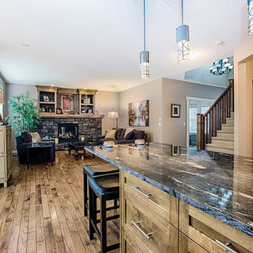 Rustic Kitchen & Main Floor