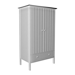 Sutton 1 Drawer Armoire - Armoires And Wardrobes