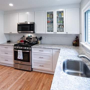 White Shaker Fabuwood Galaxy Kitchen