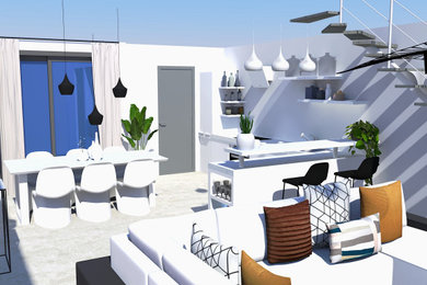 3D pour projet de rénovation de 2 maison à Lomener