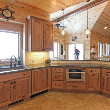 Knotty Maple Kitchen