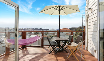 眺めの良いウッドデッキ