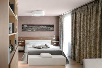 Design ideas for a contemporary bedroom.